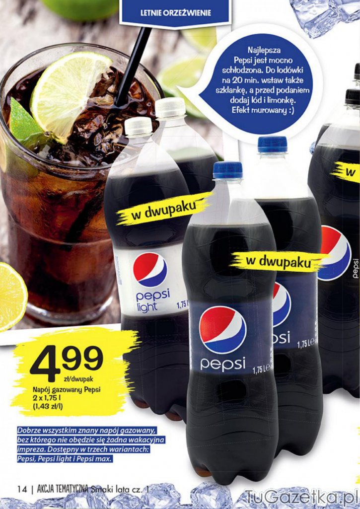 Napój gazowany Pepsi