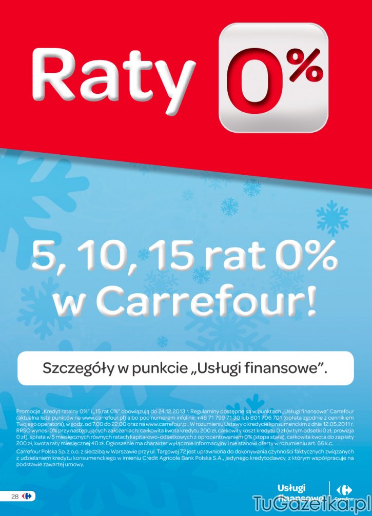 Raty w Carrefour