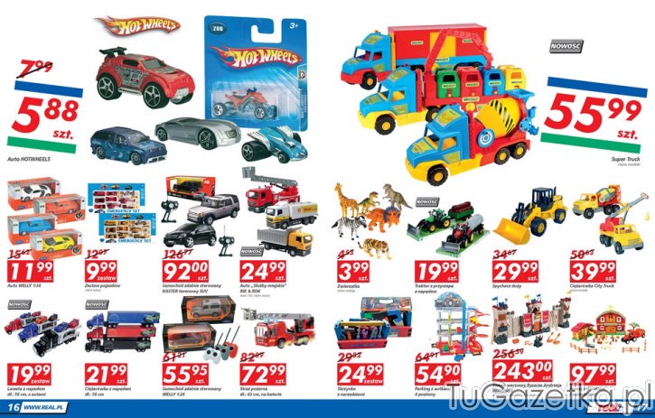 Święta pełne zabawek - wybór samochodów zabawkowych