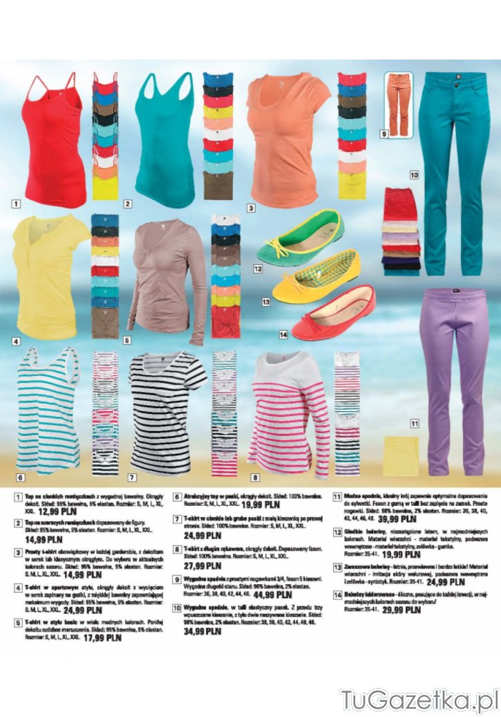 Kolorowe ubrania