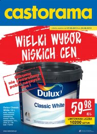 Od 7 czerwca do 24 czerwca 2013. Farba Dulux Classic White 10 ...