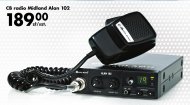 CB radio Midland Alan 102- 40-kanałowe, pracujące w paśmie ...