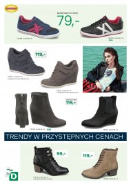 Gazetka Deichmann kolekcja obuwia jesień zima 2013-2014, buty w rozmiarach XXL