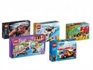 Klocki LEGO , cena 69,00 PLN za 1 opak. 
- 8 zestawów, w tym:
city-śmierciarka ...