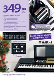 Keyboard Yamaha w ofercie sklepu Biedronka.Wysoka jakość brzmienia, ...