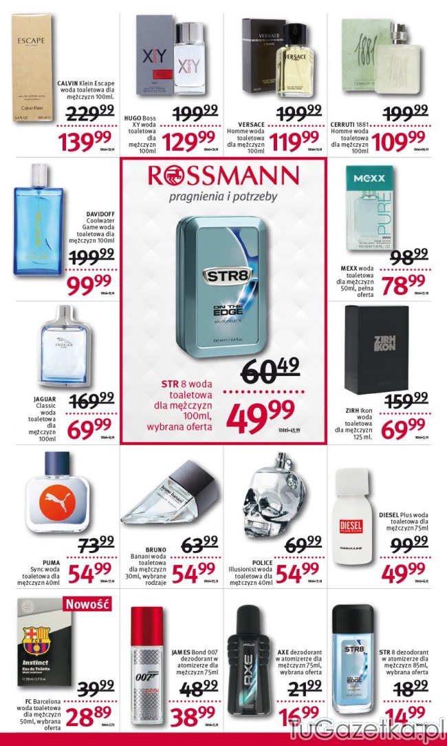 Rossmann perfumy dla mężczyzn