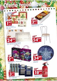 Auchan oferuje świąteczne akcesoria, m.in. obrus świąteczny ...