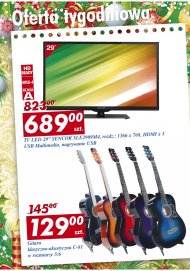 Wielka oferta tygodnia w Auchan. W sprzedaży telewizor 29 cali ...