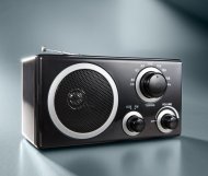 Radio kompaktowe , cena 89,00 PLN 
{i Przyłącze AUX umożliwia ...
