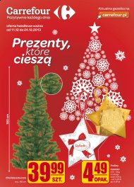 Gazetka świąteczna Carrefour promocje i oferta od 2013.12.11 do 2013.12.24