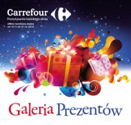 Prezenty dla dzieci gazetka zabawki Oferta Carrefour 13.11 do 31 grudnia 2013 prezenty pod choinkę