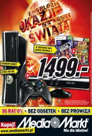 Gazetka promocyjna Media Markt od 2012.11.30 do 9 grudzień Gry i konsole kontrolery Move Kinect filmy DVD