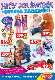 Gazetka Pepco promocje od 2012.11.23 do 29 listopad promocje na zabawki, oferta świateczna zabawek