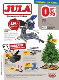 Gazetka promocyjna Jula od 3 grudnia do 17 grudnia 2012 narzędzia majsterkowanie hobby