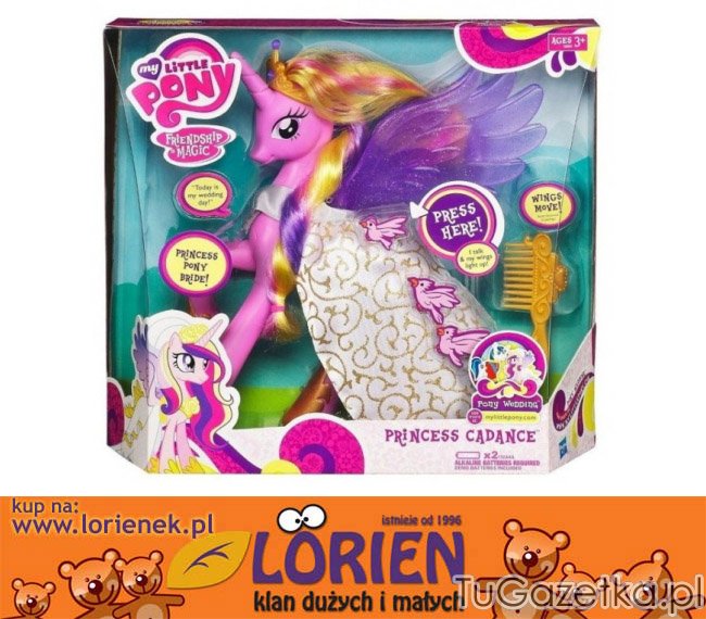 Zabawka dla dziewczynku kucyk pony