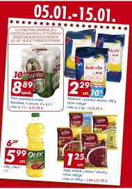 Gazetka Auchan promocje od 2013.01.05 do 15 styczeń mała gazetka 4 strony
