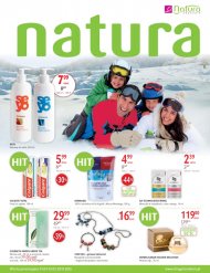 Gazetka Natura promocje od 2013.01.31 do 13 luty perfumeria drogeria