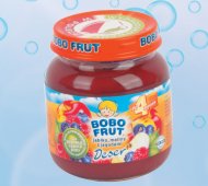 Bobo Frut deser , cena 2,59 PLN za 130 g/1 opak. 
-  Różne rodzaje.
