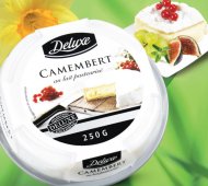 Ser Camembert , cena 6,66 PLN za 250 g/1 opak. 
- Kremowy ser ...