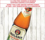 Piwo Paulaner , cena 3,33 PLN za 400 ml/1 opak. 
- Informujemy, ...