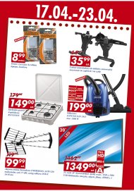 Gazetka Auchan promocje od 2013.04.17 do 23 kwiecień, promocje tygodnia, telewizor, bagażnik samochodowy