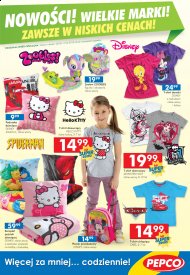 Gazetka Pepco promocje od 2013.04.05 do  11 kwietnia: odzież dziecięca, zabawki dla dzieci, moda damska