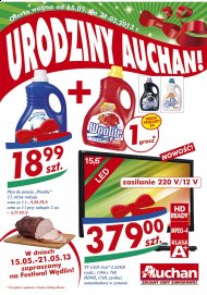 Gazetka Auchan promocje od 2013.05.15