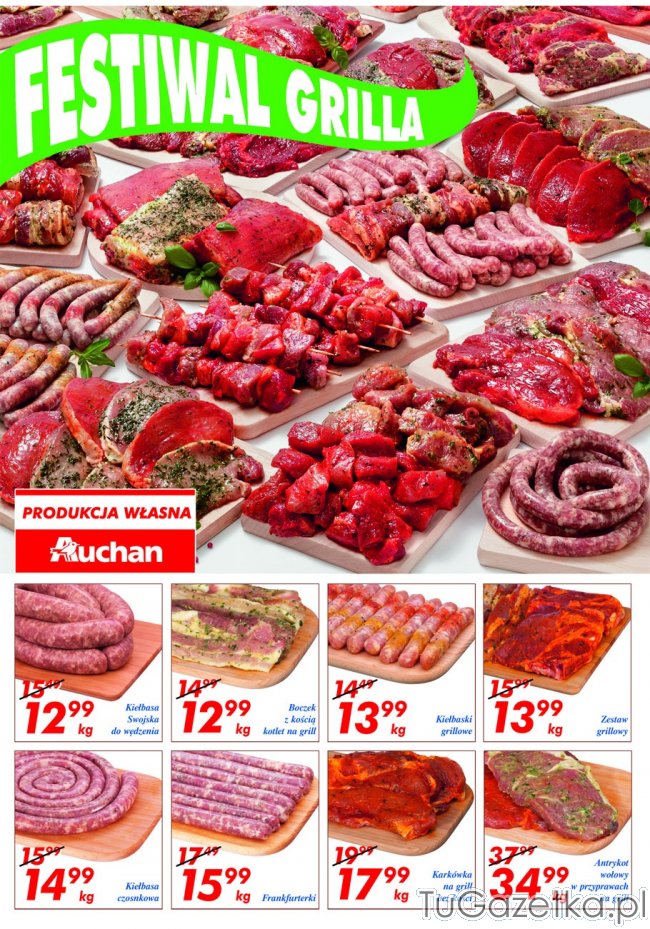Mięso na grilla Auchan